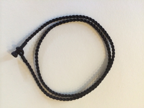 black silk cord